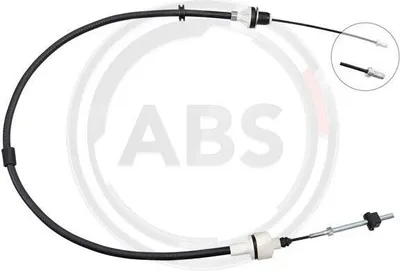 Produktbild von A.B.S. K28340 Kupplungsseil Seilzug für OPEL Corsa B Schrägheck (S93)