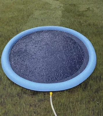 Produktbild von Famanu Splash Pool Blau - Ø 100 cm - Kompakt und Tragbar