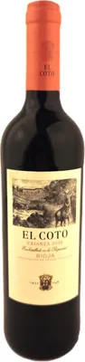 Produktbild von El Coto Crianza Rioja trockener und fruchtiger Rotwein 750ml