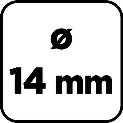 Image de Foret diamanté pour grès, céramique, verre et brique 14 mm
