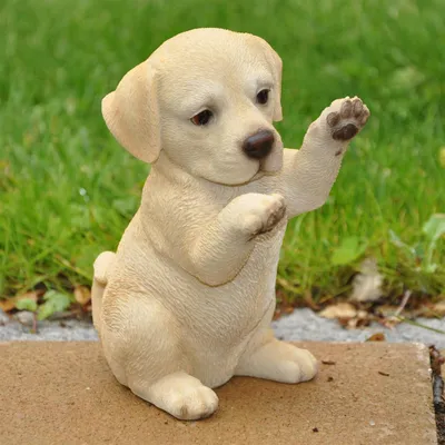 Produktbild von Dekofigur Gartenfigur Labrador Welpe