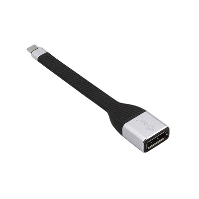 Image de i-tec USB-C Flat DP Adapter 4K/60 Hz - câble adaptateur - 24 broches USB-C (M)