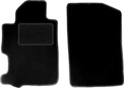 Immagine prodotto di Wielganizator tappetini auto velours anteriori adatto per Honda FR-V (2004-2009, minivan) neri, set 2 pz, con fissaggi