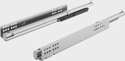 Produktbild von Vollauszug Quadro V6 m.Silent Sys.STA verz.L.500mm 30kg HETTICH