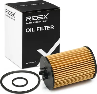 Produktbild von Ölfilter RIDEX 7O0107 Filtereinsatz passend für MERCEDES-BENZ A-Klasse (W169) B-Klasse (W245)
