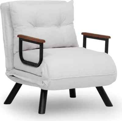 Immagine prodotto di Keoni - Poltrona, 60x78x78h cm Bianco, Reclinabile
