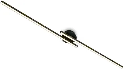 Produktbild von Briloner Leuchten REY - Wand-& Deckenleuchte - 3717025 - Glitzereffekt durch Laserlochoptik - 24W ? 2800 lm - Warmweiß 3000K - 135 x 14 x 6,5 cm