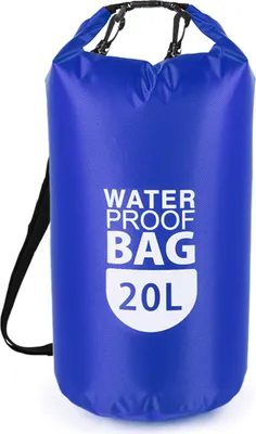 Obrázok produktu pre Vodotesný plávajúci vak z PVC s rolovacím uzáverom, suchý vak 10 l / 20 l, taška na vodné športy, ľahký suchý vak
