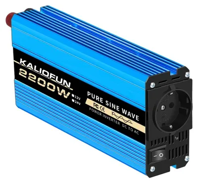 Obrázok produktu pre Menič, spoľahlivá konverzia energie, kompaktná konštrukcia, 12 V, 2200 W, 220 V