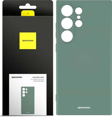 Obrázek produktu pro Silikonové pouzdro SPACECASE Silicone Case pro Galaxy S24 Ultra Zelená