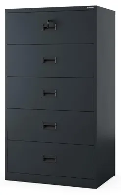 Produktbild von Aktenschrank Hängeregisterschrank Metallschrank Hängeregistraturschrank Ordnerschrank SARA XL V5, 900 x 1620 x 600 mm