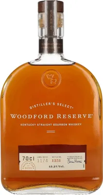Produktbild von Woodford Reserve Distillers Select Kentucky Straight Bourbon Whiskey | 43,2 % vol | 0,7 l