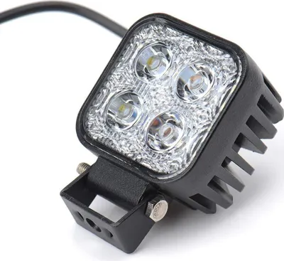 Produktbild von Greenmigo 12W LED Lampe Scheinwerfer Kaltweiß Rücklicht LED Arbeitsscheinwerfer Wasserfest IP67 12V 24V