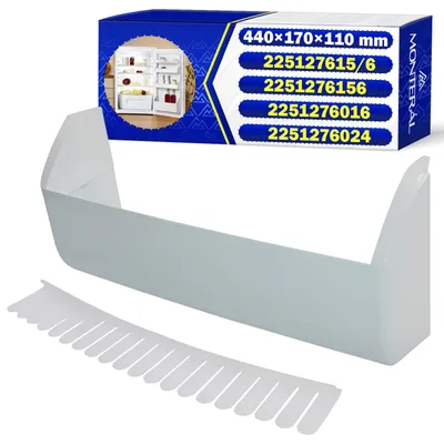 Kühlschrank-Türregal 440x170x110 mm Ersatz für AEG u.a.