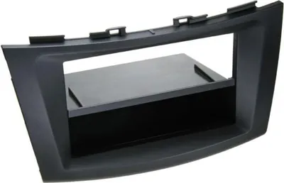 Productafbeelding van 2-DIN dashboard adapter voor Suzuki Swift, met opbergvak, zwart