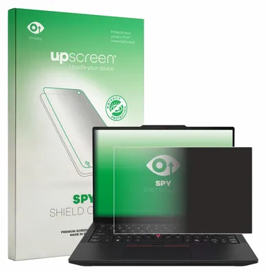 Produktbild von Für Lenovo ThinkPad T14 Gen 7 Sichtschutzfolie Schutzfolie upscreen Anti-Spy Privacy Sichtschutz Blickschutz Display Schutz Folie Blaulichtfilter
