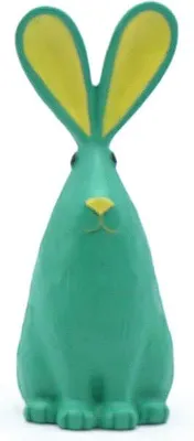 Produktbild von Hase türkis/gelb 13 cm