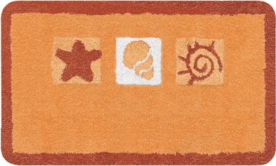 Produktbild von Kleine Wolke Badteppich BEACH Rost 60 x 100 cm
