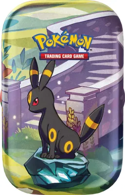Produktbild von Pokémon Karmesin & Purpur - Prismatische Entwicklungen: Mini-Tin-Box Nachtara