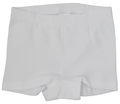 Produktbild von HERMKO 2710 Mädchen-Pant Panty aus 100% Baumwolle, Girl Unterhose Hose, Farbe:weiß, Größe:140