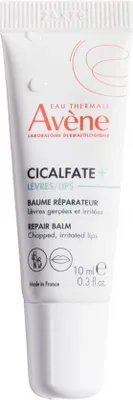 A white tube of Avène Cicalfate Lip Repair Balm.