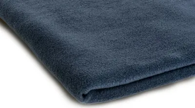 Produktbild von Polar Fleece Stoff, Strickfleece 410 g/m² Jeans 50 x 155 cm