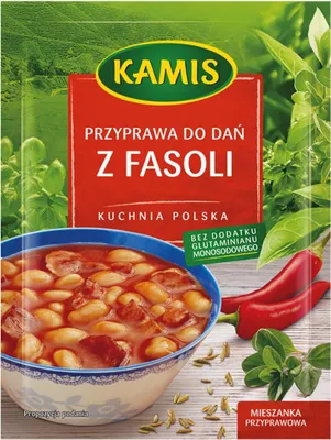 Immagine prodotto di Kamis Cucina polacca Condimento per piatti a base di fagioli Miscela di spezie 20 g