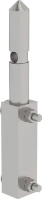 Produktbild von Günzburger Steigtechnik Schienenaufsteckvorrichtung für Einstiegshilfe Aluminium - 077583