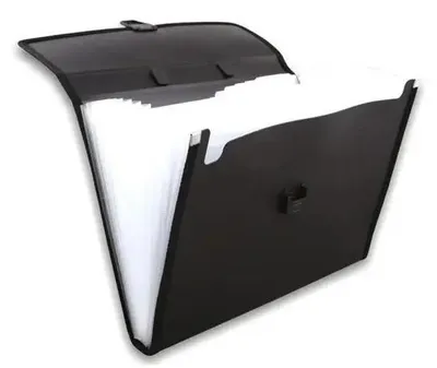 Immagine prodotto di Cartella 12 scomparti PP-4302 nero PENMATE