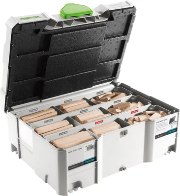 Produktbild von Festool DOMINO XL Buche Sortiment DS/XL D8/D10 306x BU - 498204