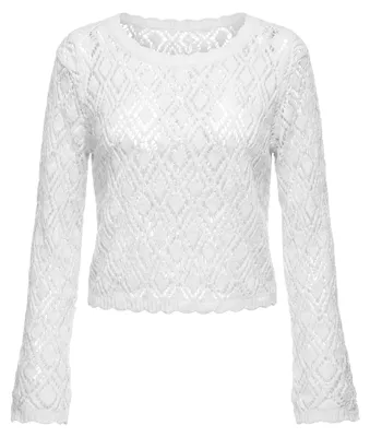 Produktbild von ALEIDA damen pullover - weiss, S