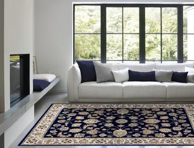 Immagine prodotto di Tappeto BABIL 240X340 cm NAVY CREAM | GalleriaFarah1970
