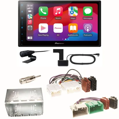 Produktbild von Pioneer SPH-DA77DAB CarPlay Android Auto DAB+ Einbauset für Volvo S40 V40 850