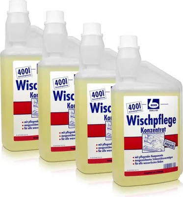 Produktbild von Dr. Becher Wischpflege Konzentrat Reiniger 1L (4er Pack)