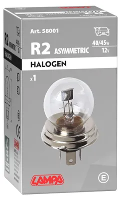 Immagine prodotto di Lampa 12V Bilux lampada / lampadina R2 asimmetrica 40 / 45W P45t 1 pezzo