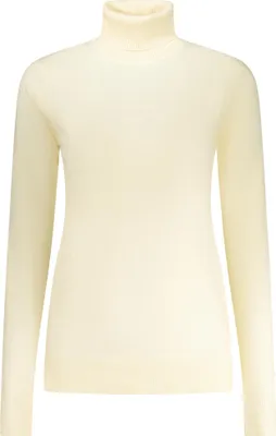 Produktbild von Eleganter Damen Rollkragenpullover 1963, Weiß, Langarm, Norwegen-Stil