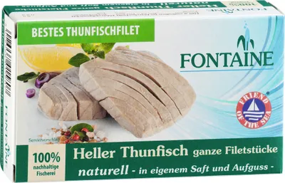 Produktbild von Fontaine Heller Thunfisch naturell - 120g