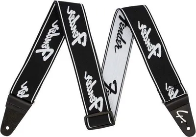 Image de Sangle de guitare noire, 51 cm