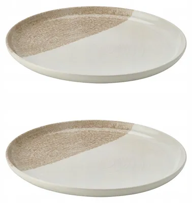 Produktbild von IKEA KRUSTISTEL Teller Jasnobeżowy Keramik 25 cm