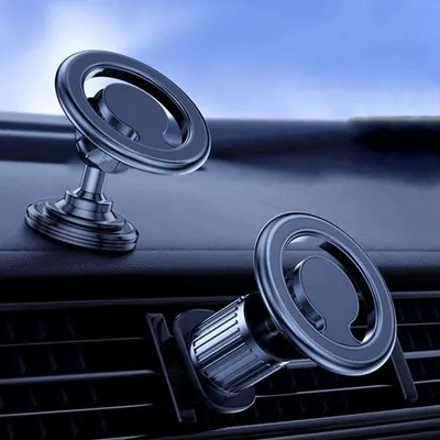 Productafbeelding van Magnetische Telefoonhouder voor in de Auto met Sterke Magneet en 360° Rotatie