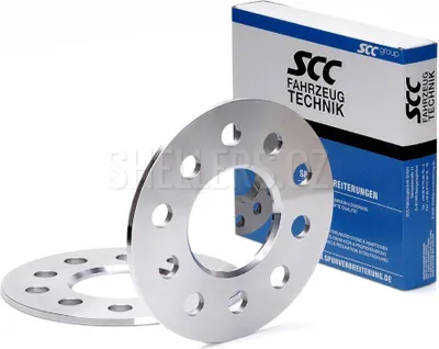 Produktbild von SCC SPURVERBREITERUNG 2x 5mm 10mm/Achse 5x114,3 5x120 60,1 10223 DISTANZSCHEIBEN