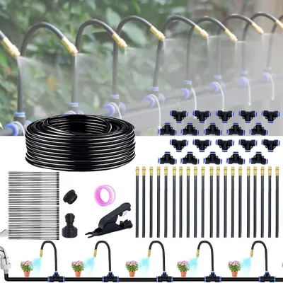 Immagine prodotto di Sistema di irrigazione per giardino a 360° - Sistema di nebulizzazione per piante e prati