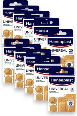 Produktbild von 10x Hansaplast Universalstrips 10x 20 Stück
