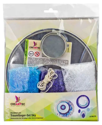 Dromenvanger-Set Sky, Colouraplast, 3 Ringe, 3 Farben, 150 g