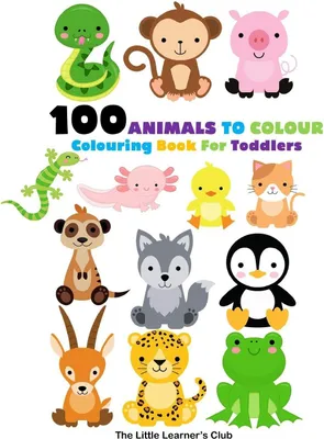 Produktbild von 100 Animals To Colour - Animal Colouring Book