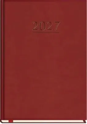 Obrázek produktu pro Plánovač 2025, formát A5, týdenní, v oblíbené bordó barvě – Michalczyk a Prokop