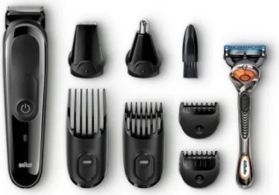 Produktbild von Braun 81577088, Nass & Trocken, Akku, Schwarz, Grau