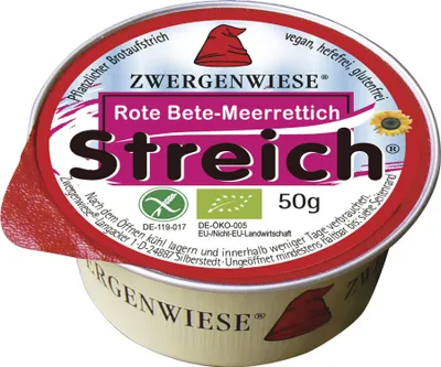 Produktbild von Zwergenwiese Kleiner Streich Rote Bete-Meerrettich  50g