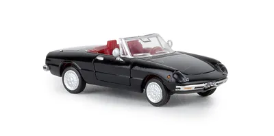 Produktbild von Brekina PKW Alfa Romeo Spider schwarz 29606