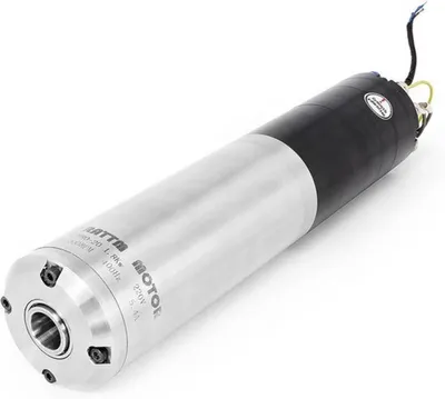 Productafbeelding van CNC Spindelmotor met VFD - 2,2 kW - ISO20 80 mm - Watergekoeld voor Freestoepassingen